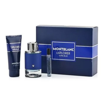 Montblanc Explorer Ultra Blue EDP 100 ml + EDP 7,5 ml + Żel 100 ml