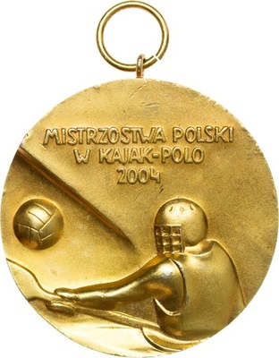 Medal MW, 2003, Mistrzostwa Polski w Kajak Polo 2004