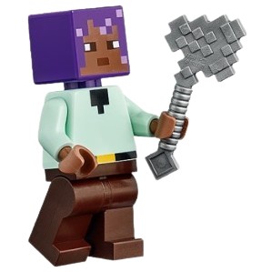 LEGO FIGURKA Minecraft Efe + Topór min159