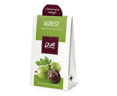 Agrest w czekoladzie deserowej 100g - Doti