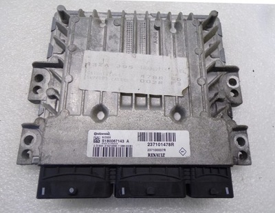 COMPUTADOR UNIDAD DE CONTROL RENAULT 237100037R S180067143A  