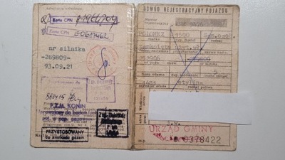 DOWÓD KOLEKCJONERSKI POLONEZ 1500 1987
