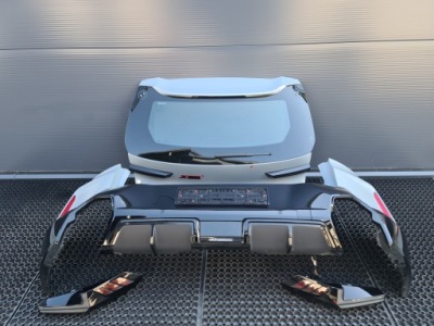 Bmw g09 x8 xm кришка багажника задня бампер лампи фото №1