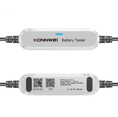 TESTER DO AKUMULATORÓW 6V 12V Bluetooth 5.0 Polski