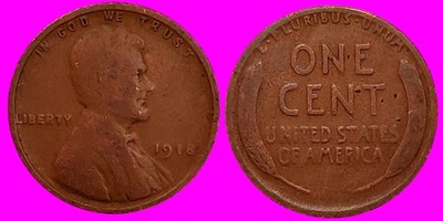 USA 1 Cent 1918 /U 271