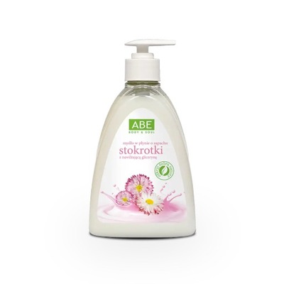 Mydło do rąk w płynie ABE BODY & SOUL stokrotka 500 ml