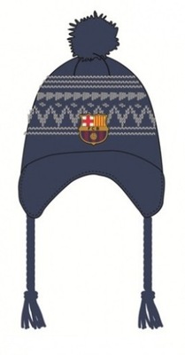 Czapka zimowa FC Barcelona