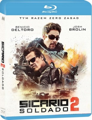 Sicario 2 Soldado Benicio Del Toro BLU-RAY folia lektor napisy pl