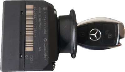 Замок зажигания + ключ mercedes ml w164 gl x164 фото №1