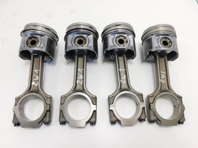 4X PISTÓN + BIELA ALFA ROMEO 159 GT 147 1.9 16V JTDM FIAT BRAVO II CROMA  