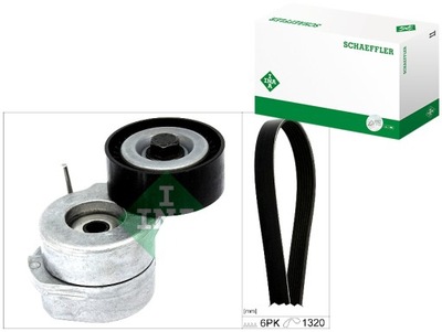 Набір ремені багаторучейкових з ролики alfa romeo mito fiat fiorino фото №1