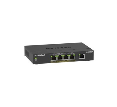 Netgear GS305P Switch 5xGE (4xPoE+ 63W)