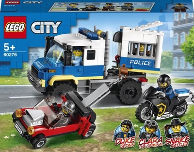 LEGO CITY Policyjny konwój więzienny 60276
