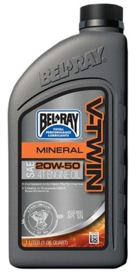 BEL-RAY 4T V-TWIN MINERAL 20W50 1L