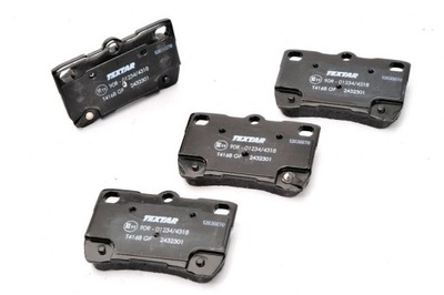 Textar гальмівні колодки гальмівні lexus gs is 15.5mm wva2432 фото №1