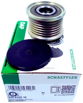 Ina сцепление генератора renault opel fiat 1.6 dci 2.0 dci 535015310 фото №1