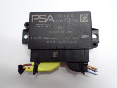 Модуль блок керування pdc 9846460480 peugeot 308 3 t10 22r фото №1
