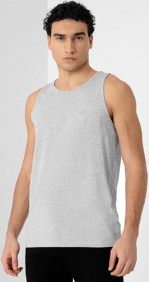 4F T-shirt MĘSKI Koszulka Bez Rękawów TSM010 > L