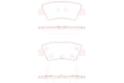 Roadhouse гальмівні колодки гальмівні hyundai elantra sedan 1 фото №1