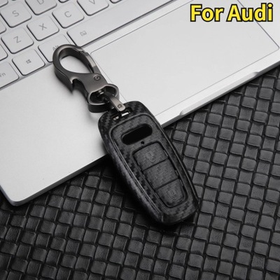 SHELL WITH KEYHAINABS WLOKNO CON FIBRAS DE CARBÓN DE RECUBRIMIENTO DIFUSORES AUDI A3 A4  