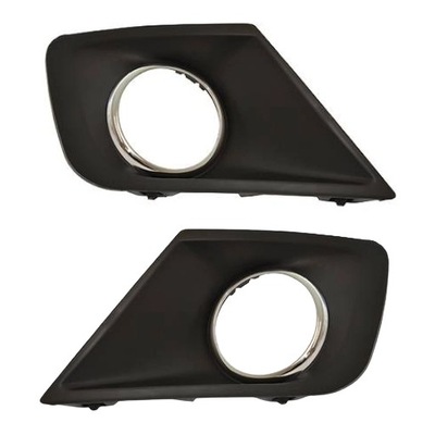 Peugeot 207 2006-2013 рамки решётки решётка противотуманных фар lewaprawa комплект фото №1