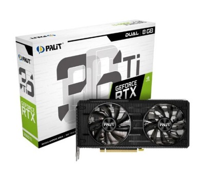 Karta graficzna Palit GeForce RTX 3060 Ti Dual LHR