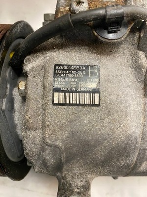 КОМПРЕССОР КОНДИЦИОНЕРА NISSAN QASHQAI 1.2 GE447160-6893