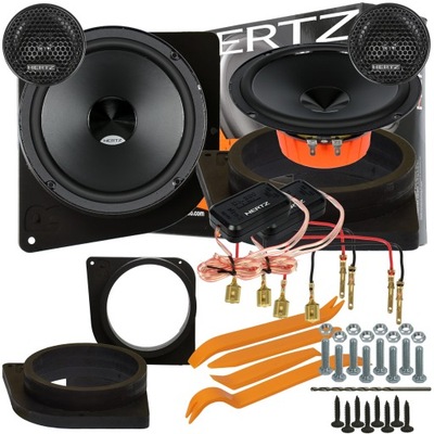 HERTZ DSK165 ALTAVOCES PEUGEOT 307 PARTE DELANTERA  