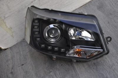 ФАРА VW T5 10-15 BLACK LED (СВІТЛОДІОД) SONAR SK3481-VWT510