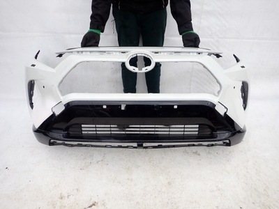 Toyota rav4 v 19- бампер перед передний pdc spr фото №1