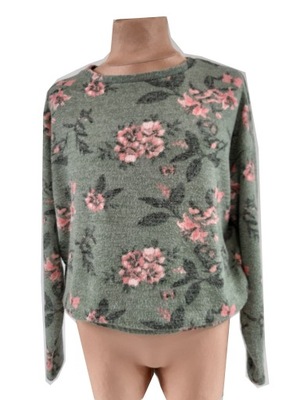 Sweter w KWIATY H&M r 134/140