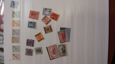 Zestaw znaczków stare Niemcy cała strona