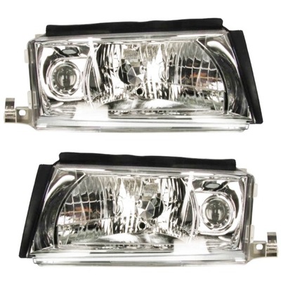 Skoda octavia i 1 лампы передние фары tyc фото №1