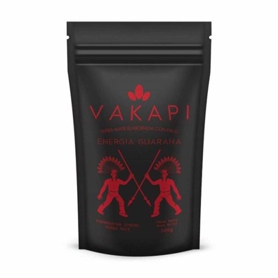 Yerba Mate Vakapi Energia Guarana 500g Doypack