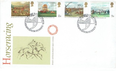 W.Brytania - Zawody końskie - Derby Mi.793-96 FDC