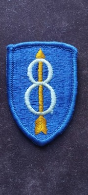 ANK USA 8th INFANTRY DIVISION PATCH