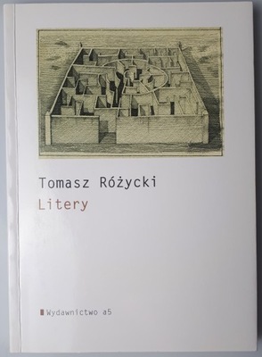 Litery Tomasz Różycki