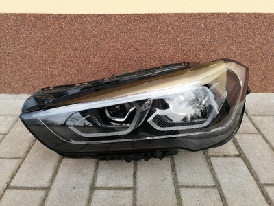 Лампа лампы левая bmw x1 f48 lift lci full led фото №1