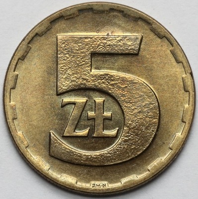 1353. 5 złotych 1977