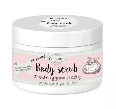 NACOMI BODY SCRUB PEELING DO CIAŁA TRUSKAWKA GUAVA