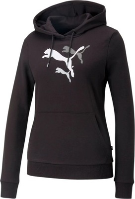 BLUZA DAMSKA SPORTOWA DRESOWA KANGURKA PUMA XL