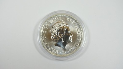 BRITANNIA - 2 POUNDS 1oz Ag.999 - DŁ