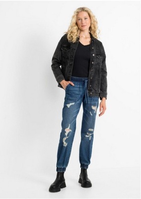 JEANSOWE SPODNIE JOGGER ROZM. 36 591