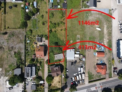 Działka, Leszno, 1559 m²
