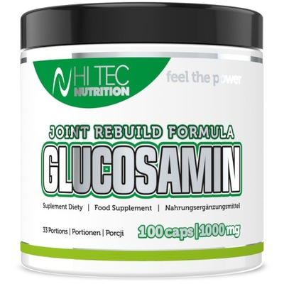 HI TEC Glucosamin- 100kaps GLUKOZAMINA NA STAWY