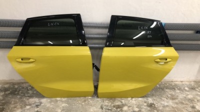 Дверь левый левая задние задняя a3 8y sportback lx1x идеальное состояние фото №1