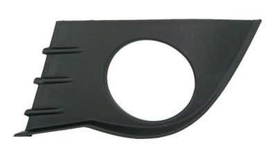 Renault clio 3 iii 05- решётка радиатора решётка бампера левая фото №1