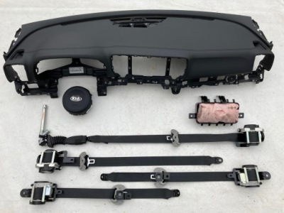 Kia sportage 4 iv приборная панель панель  приборная панель pulpit полка подушки безопасности подушка безопасности ремни ! фото №1