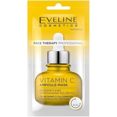 Eveline Face Therapy Maseczka Ampułka Kremowa Witamina C