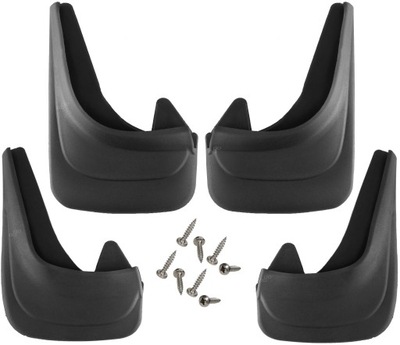 RENAULT MEGANE II (2002-2009) FRONT+REAR MUDGUARDS  